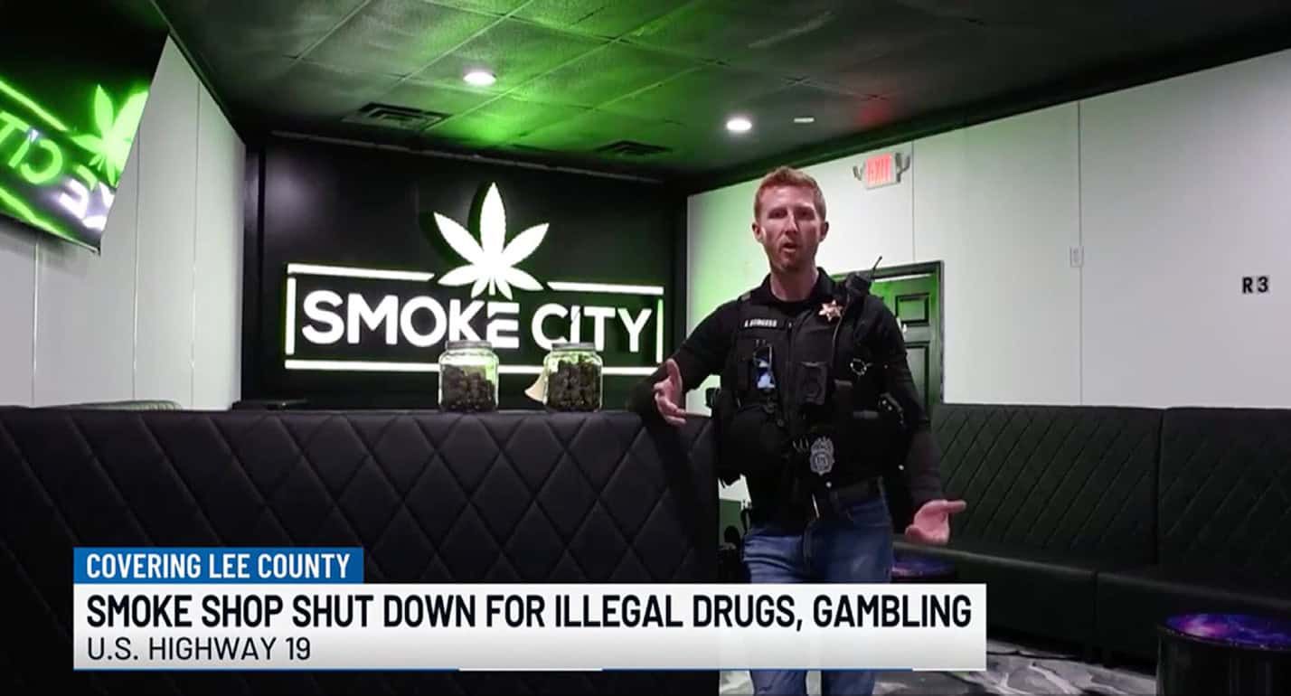 Lee County Smoke Shop Raid